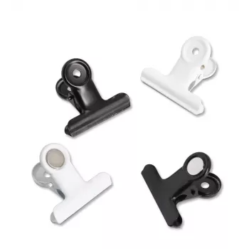 Zeller magnetiniai spaustukai juodas metalas 4,0 x 1 rinkinys (11264)