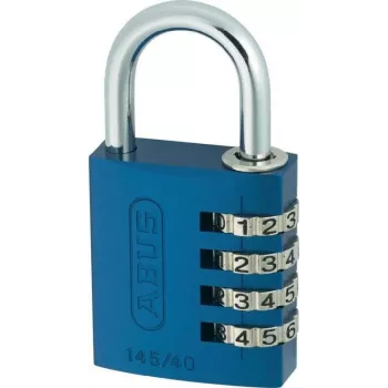ABUS 488078 Kieto žalvario pakabinama spyna su grūdinto plieno lankeliu, 45 mm korpusas, skirtingi raktai, 2 raktai ABVS48807
