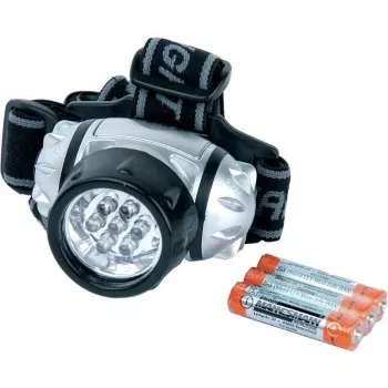 BRÜDER MANNESMANN LED priekinė lempa, pasukama, su 7 LED, blister pakelyje, 3 ryškumo lygiai: 1, 3 arba 7 LED, 1 vnt. (M30640)