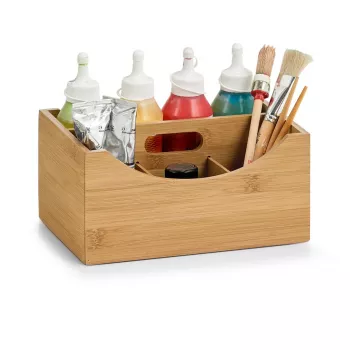 Zeller daiktų dėžė Natural 25 x 18 x 12 cm bambukas 13336