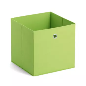 Zeller 14114 neaustinės medžiagos laikymo dėžė, 30 L, 32 x 32 x 32 cm, žalia