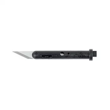 WEDO 7830 Lūžtantys peiliukai 9 mm, 5 vnt. pakuotė, sidabriniai