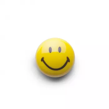 Zeller Smiley magnetų rinkinys, 6 vnt., 3 cm, geltonas 11204