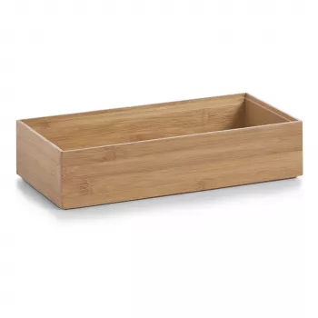 Zeller Present Natur bambuko organizatoriaus dėžutė 30 x 15 x 7 cm 13333