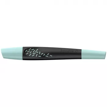 Schneider Breeze rutulinis rašiklis Black-Mint 0,6 mm mėlynu rašalu (188815)