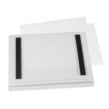 DURABLE vandeniui atsparus A5 magnetinis plakato rėmelis, 5 vnt. pakuotė, juodas 505819