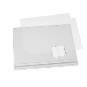 DURABLE 505719 Vandeniui atsparus A5 lipnusis rodymo kišenė, 5 vnt. paketas