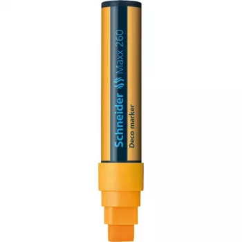 Schneider Maxx 260 Deco kreidos žymeklis, 5-15 mm, oranžinis 126006