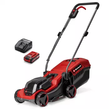 Einhell GE-CM 18/30-1 Li BL belaidė vejapjovė 18V bešepetėlinis 30 cm pjovimo plotis su 3Ah baterija ir įkrovikliu