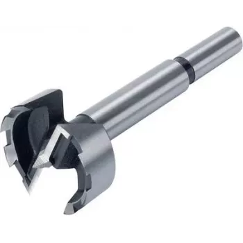 Wolfcraft 1002000 Forstnerio grąžtų rinkinys, 5 vnt., 15–35 mm, anglinis plienas, dantyta pjovimo briauna, plastikiniame dėkle