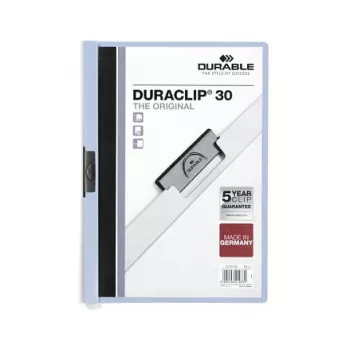 DURABLE Duraclip 2200-06 A4 segtuvas su spaustuku polipropilenas mėlynas