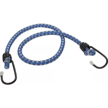 Wolfcraft 3293000 Expander elastinis virvelė 0,5 m x 6 mm, 2 kabliukai, juoda