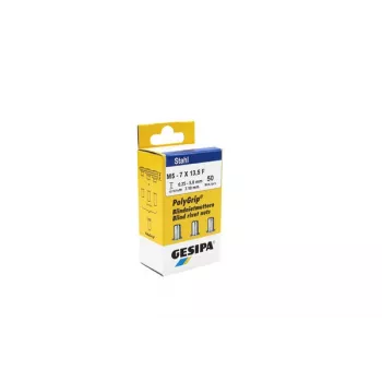 GESIPA PolyGrip® aklina kniedžių veržlė M5 plieninė cinkuota 7x13,5mm 50 vienetų 1464840