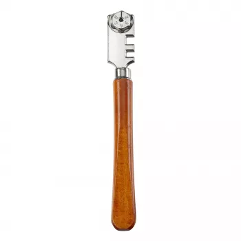 kwb 177100 volframo karbido stiklo pjaustytuvas su medine rankena, 185 mm
