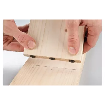 KWB 530206 kaiščių žymėjimo antgaliai mediniams kaiščiams, 4 vnt. (6, 8, 10, 12 mm)