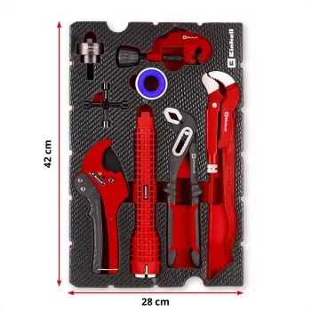 Einhell 370527 dėklų įdėklų rinkinys, 8 dalių (370527)