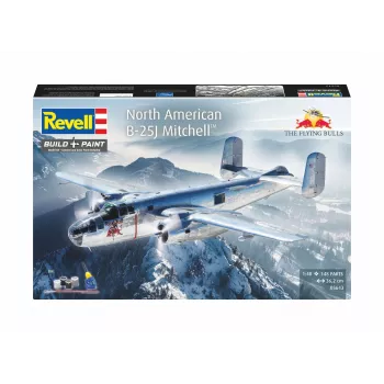 Revell 05643 skraidantis B-25J Mitchell lėktuvo modelio rinkinys, 1:48