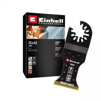 Einhell 708063 įleidžiamojo pjūklo geležtė HM-TI 35 mm bimetalinis daugiafunkcio įrankio priedų rinkinys 35 mm (708063)