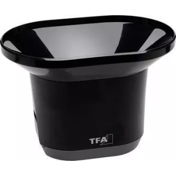 TFA Dostmann 30.3233.01 Belaidis lietaus matuoklis, 433 MHz, 0-300 mm/h, 0,1 mm raiška, baltas