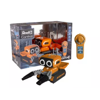 Revell RCCatch-E nuotolinio valdymo robotas su sugriebimo ranka, 2,4 GHz, baltas/oranžinis/juodas 24701