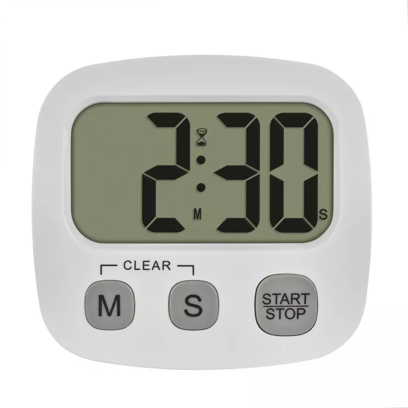TFA Dostmann 38.2057.02 skaitmeninis chronometras baltas