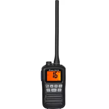 Stabo 01145 rankinis jūrinis VHF radijas su NOAA orų kanalais, 3/1 W, IPX7