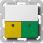 GIRA 291503 Serviso patalpos avarinio iškvietimo rinkinys System 55 Grynas Baltas