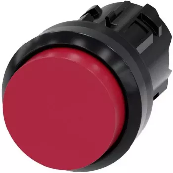Siemens SIRIUS ACT 3SU1000-0BB20-0AA0 mygtuko priekinis elementas, plastikinis, raudonas