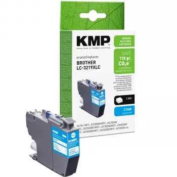 KMP 1538,4003 didelio našumo žydros spalvos rašalo kasetė, suderinama su Epson T0712