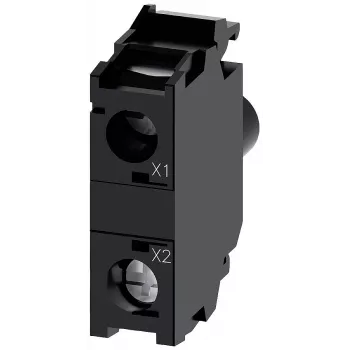 Siemens SIRIUS ACT LED modulis su integruotu LED, AC/DC 6-24V, geltonas (3SU14011BG301AA0)