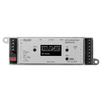 JUNG KNX LED valdiklis 5 kanalų DC 5-48V, DIN bėgelis, Secure, 390051SLEDE
