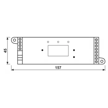 JUNG KNX LED valdiklis 5 kanalų DC 5-48V, DIN bėgelis, Secure, 390051SLEDE
