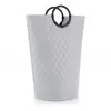 reisenthel loophome L laikymo krepšys, pilkas, 25 L, sulankstomas, aliuminio rankenos VT7062