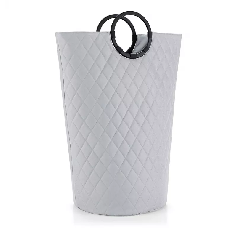 reisenthel loophome L laikymo krepšys, pilkas, 25 L, sulankstomas, aliuminio rankenos VT7062