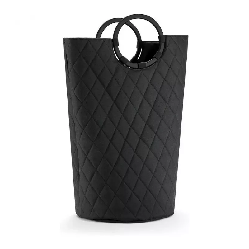 Reisenthel loophome M laikymo krepšys - juodas, aliuminio rėmas, poliesteris, 15 L, sulankstomas VS7071