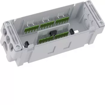 Hager jungiamasis dėžutė GKVD26WK01 kanalų sistemoms 2x 5G2.5 + 6x 3G1