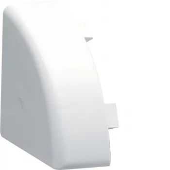 Hager galinis dangtelis EK4004069016 ABS 40x40mm kabelių kanalui, eismo balta