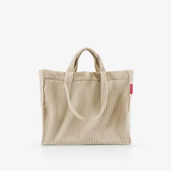 reisenthel Softshopper Cord Sand pečių krepšys GR6052 poliesteris 28 litrai