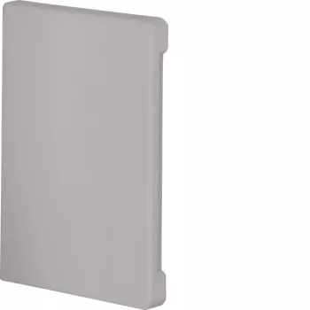 Hager BR6510067035 galinė dangtelis 100x68 mm kanalui, šviesiai pilka