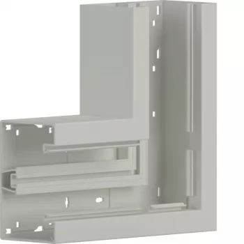 Hager BR8513059016 plokščiojo sieninio kabelių kanalo bazinis profilis 130x85mm 2m eismo baltumo