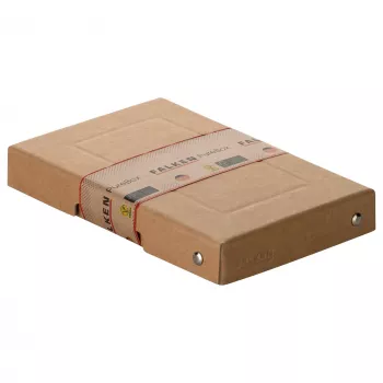 FALKEN PURE dokumentų dėžutė 310 lapų natūraliai rudos spalvos 12,0 x 18,5 x 2,5 cm, 1 vnt. 22001824000F