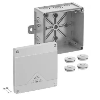 Spelsberg 41040101 Jungiamoji dėžutė 152 x 152 x 85 mm Pilka IP66/IP67/IP69