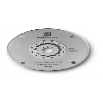 FEIN 63502175210 HSS segmentinis pjūklo diskas, StarlockPlus, 100 mm, skirtas medienai, metalui, plastikui, variui, glaistui