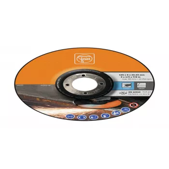 FEIN 63703005010 lenktas šlifavimo diskas, 125 mm, 22,23 mm angos skersmuo (10 vnt.)