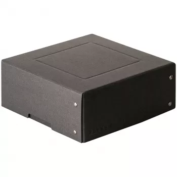 FALKEN PURE dokumentų laikymo dėžė 200x200mm, skirta 1050 lapų, juoda, 21x21x8,5 cm 22001752000F