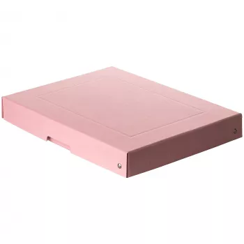 FALKEN PURE dokumentų dėžė A4 500 lapų pastelinė rožinė 24 x 32 x 4 cm 22001880000F