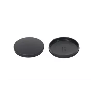 GoodConnections Alcasa 9870-65 priekinis objektyvo dangtelis 65 mm centrinis užspaudžiamasis užmaunamas juodas