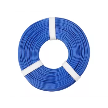 Donau Elektronik 125-052 lankstusis montažinis laidas 1 x 0,25 mm² mėlynas 50 m
