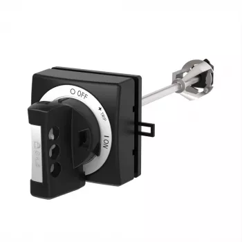 Eaton PKZ0-XH durų sukabinimo rankena, užrakinama, 64 x 64 x 54 mm, juoda 106132