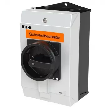 Eaton P1-25/I2-SI/HI11-SW saugos sukamasis jungiklis, 3 polių, juodas/baltas 207311